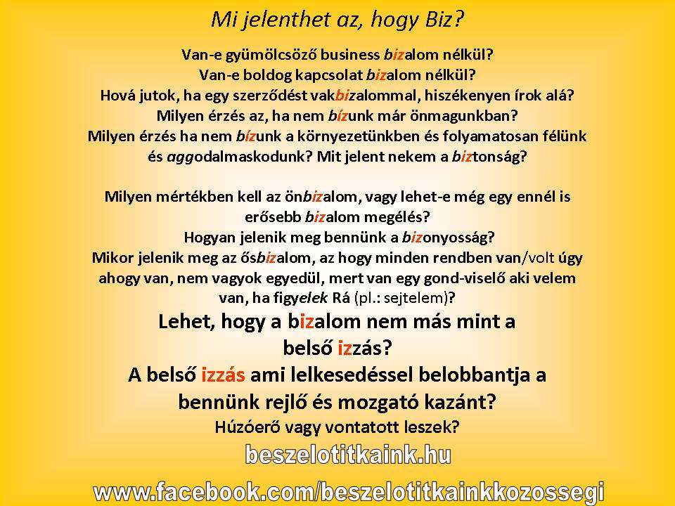Mit jelenthet a Biz 2